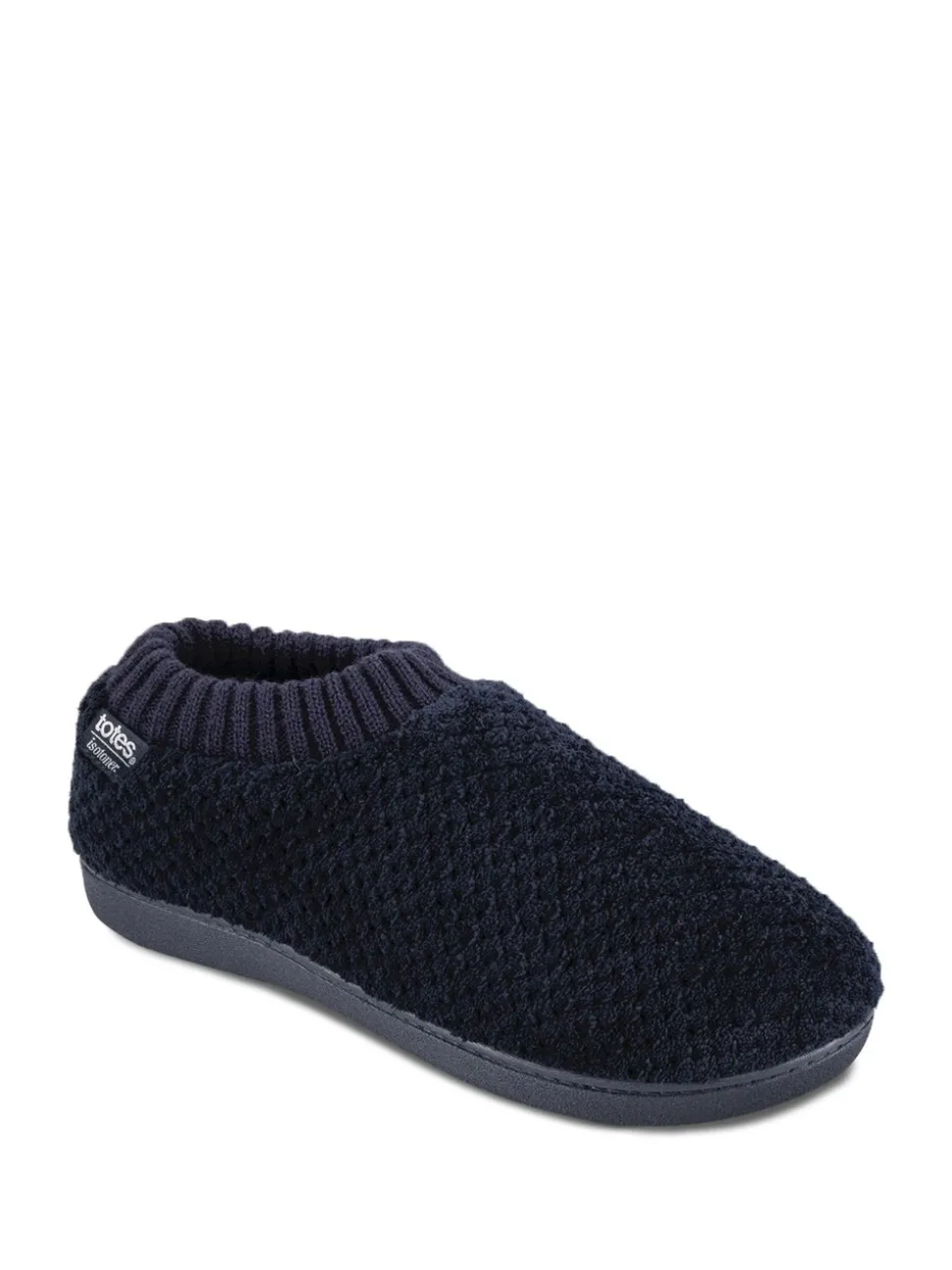 Totes Isotoner Ladies Popcorn Full Back Bottie Slippers