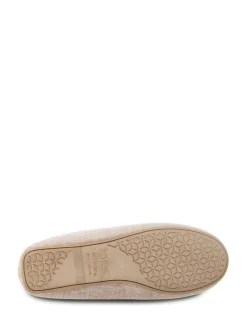 Totes Isotoner Ladies Textured Moccasin Slippers
