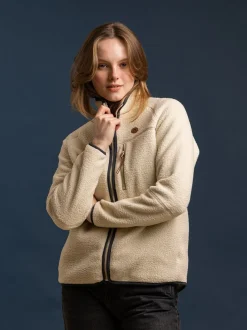 Trespass Quake - Zware witte fleece