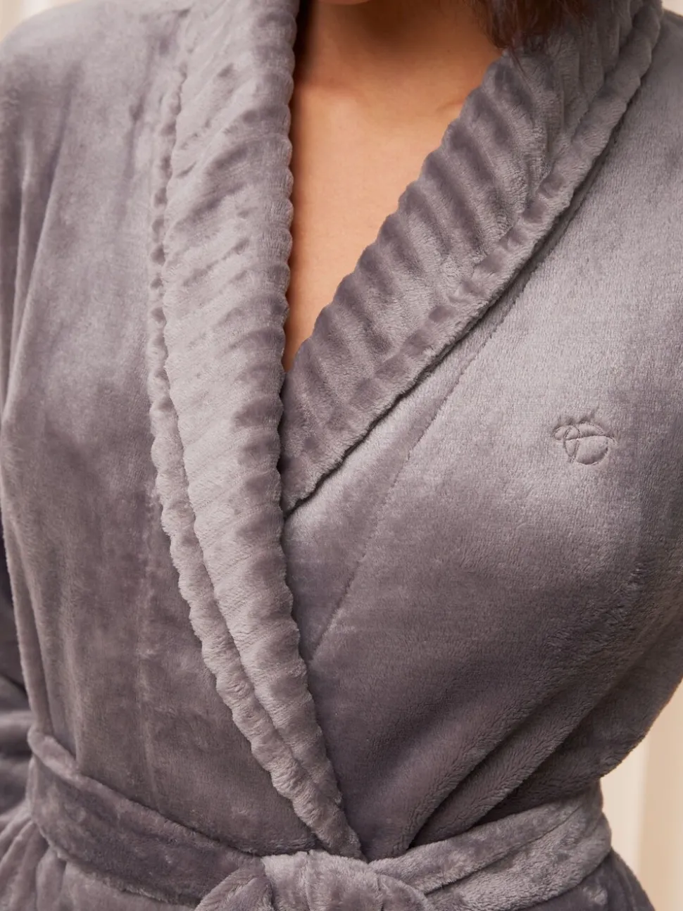 Triumph 100% Cotton Fleece Robe