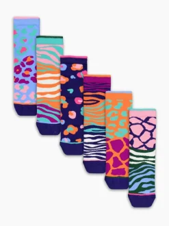 United Odd Socks Spotty Ladies Socks 6 pack