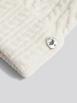 U.S. Polo Assn Aran Cable Knit Beanie