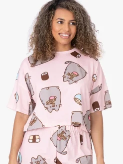 Vanilla Underground - Pusheen gelicenseerde shortpyjama voor dames