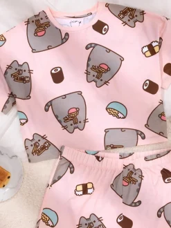 Vanilla Underground - Pusheen gelicenseerde shortpyjama voor dames