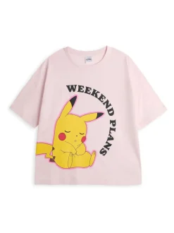 Vanilla Underground dames Pokemon roze korte mouw lange pijpen 100% katoenen pyjamaset