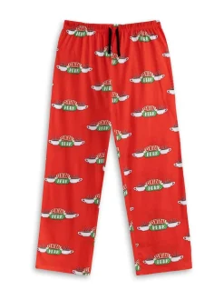 Vanilla Underground Friends Central Perk Logo Short Sleeve Long Leg Pyjamas Set