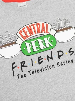 Vanilla Underground Friends Central Perk Logo Short Sleeve Long Leg Pyjamas Set