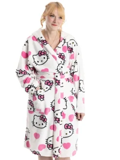 Vanilla Underground Hello Kitty Hooded Bath Robe