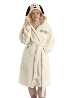 Vanilla Underground Peanuts Snoopy Hooded Bath Robe