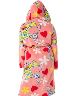 Vanilla Underground Sponge Bob Square Pants Hooded Bath Robe