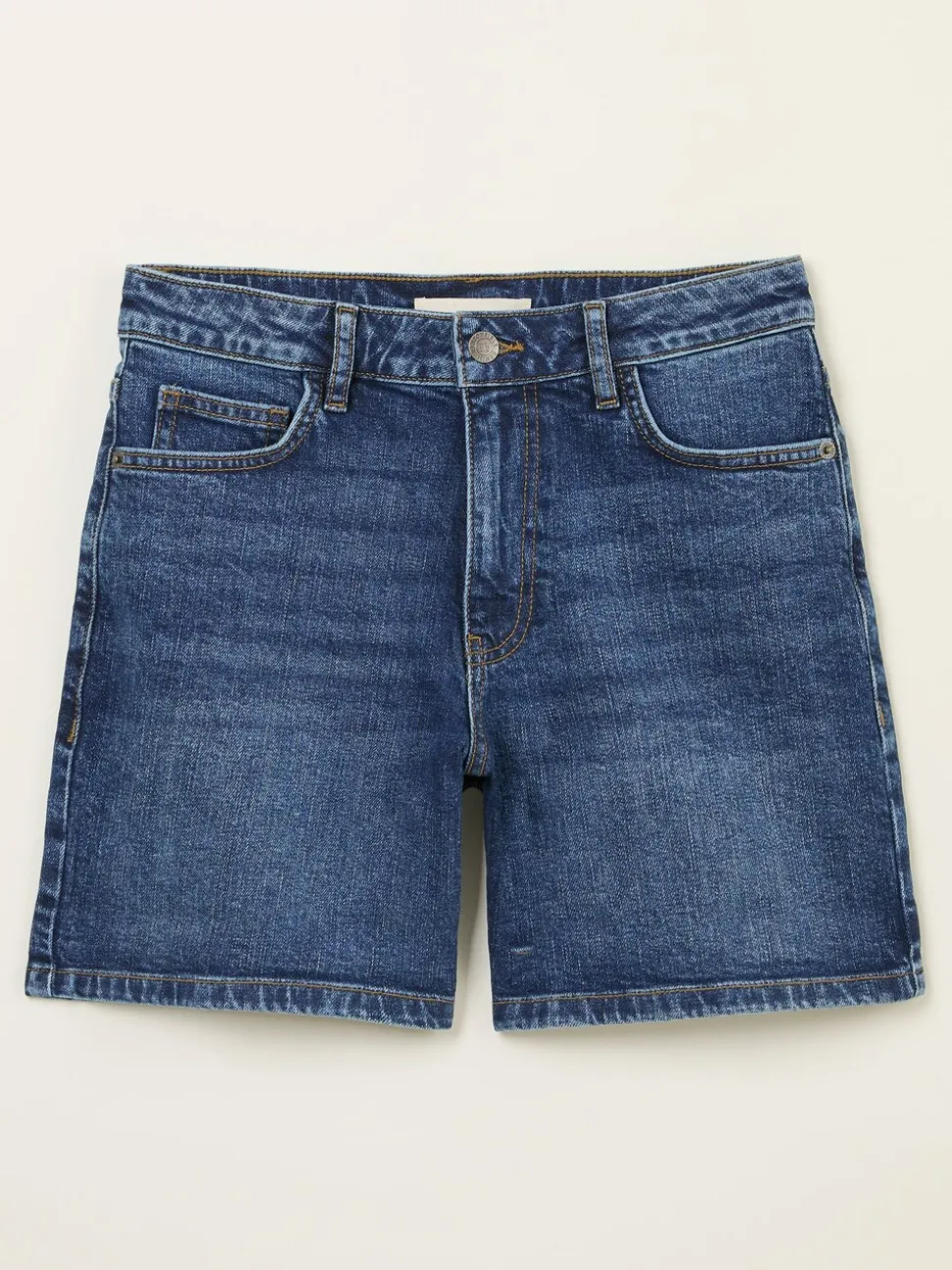 Vintage donkerblauw - FatFace Harlyn denim shorts