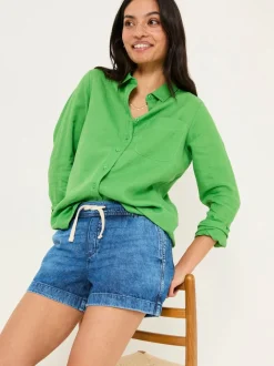 Vintage donkerblauw - FatFace Drawstring Short