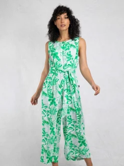 Weird Fish Padra Printed Jumpsuit