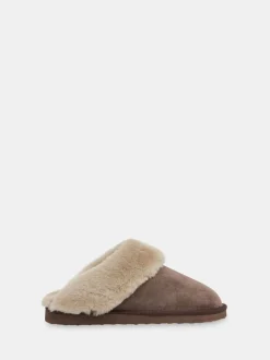 Whistles Emilia pantoffels met manchetten