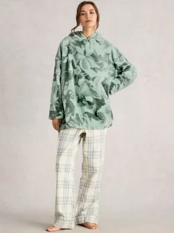 White Stuff Clover Snuggle Hoodie