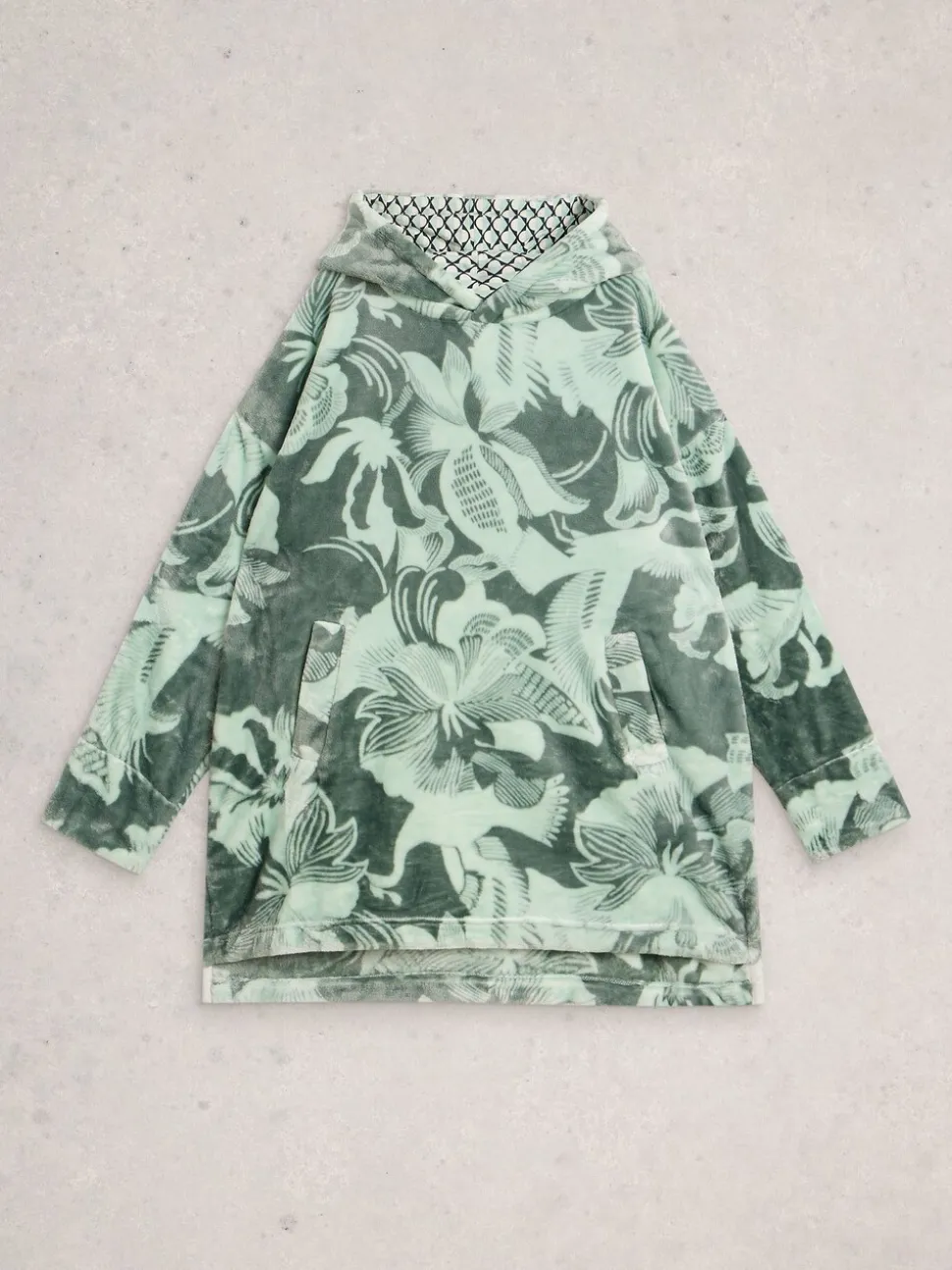 White Stuff Clover Snuggle Hoodie
