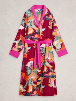 White Stuff Nina Woven Dressing Gown