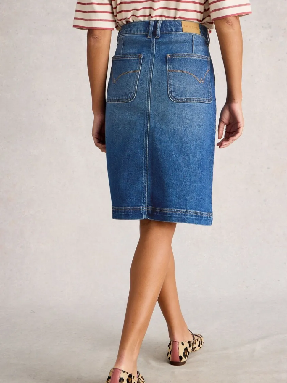 White Stuff Tia Denim rok