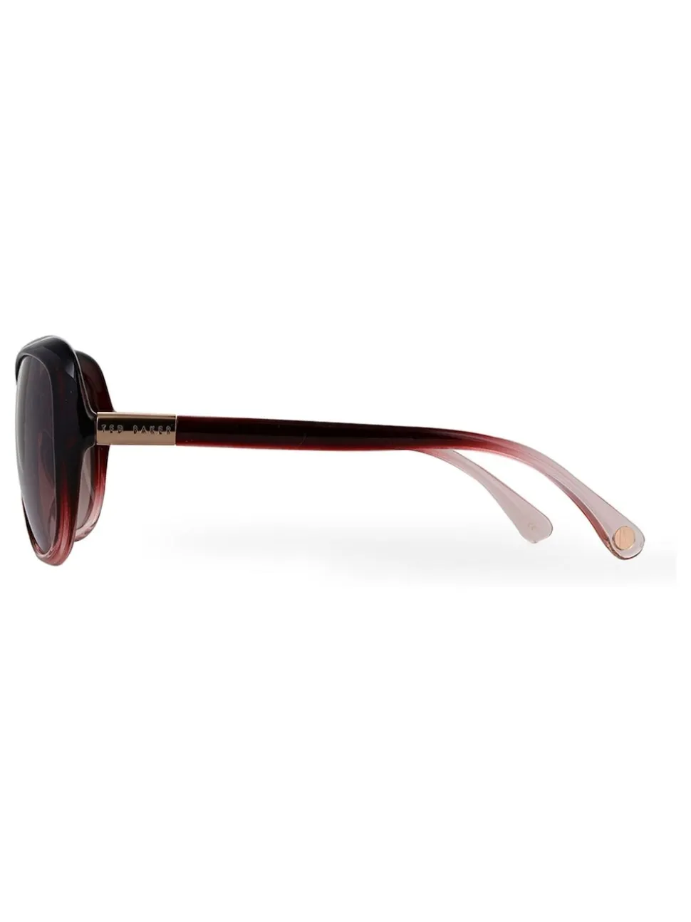 Wijnrood met kleurverloop - Ted Baker Blair Fade zonnebril