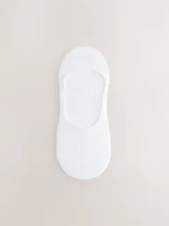 Wit - 5 Paar footsies