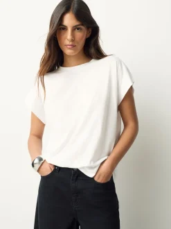 Wit - Cap Sleeve TENCEL™ Modal Blend T-Shirt