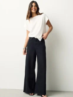 Wit - Cap Sleeve TENCEL™ Modal Blend T-Shirt