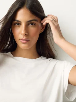 Wit - Cap Sleeve TENCEL™ Modal Blend T-Shirt