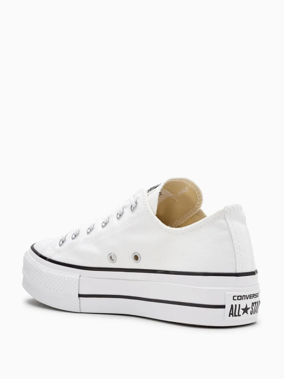 Wit - Converse - Lift Chuck Ox sneakers met plateauzool