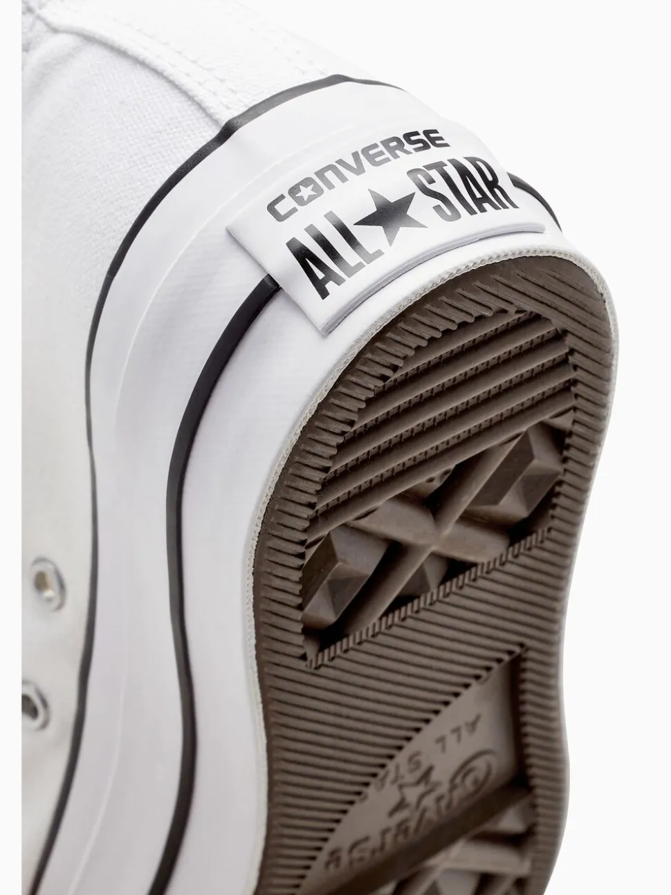 Wit - Converse - Lift Chuck Ox sneakers met plateauzool