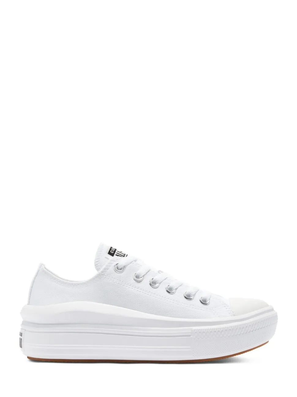 Wit - Converse All Star Move Chuck Ox sneakers met plateauzool