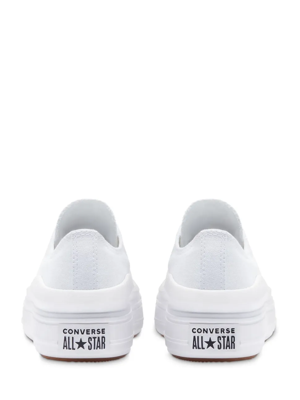 Wit - Converse All Star Move Chuck Ox sneakers met plateauzool