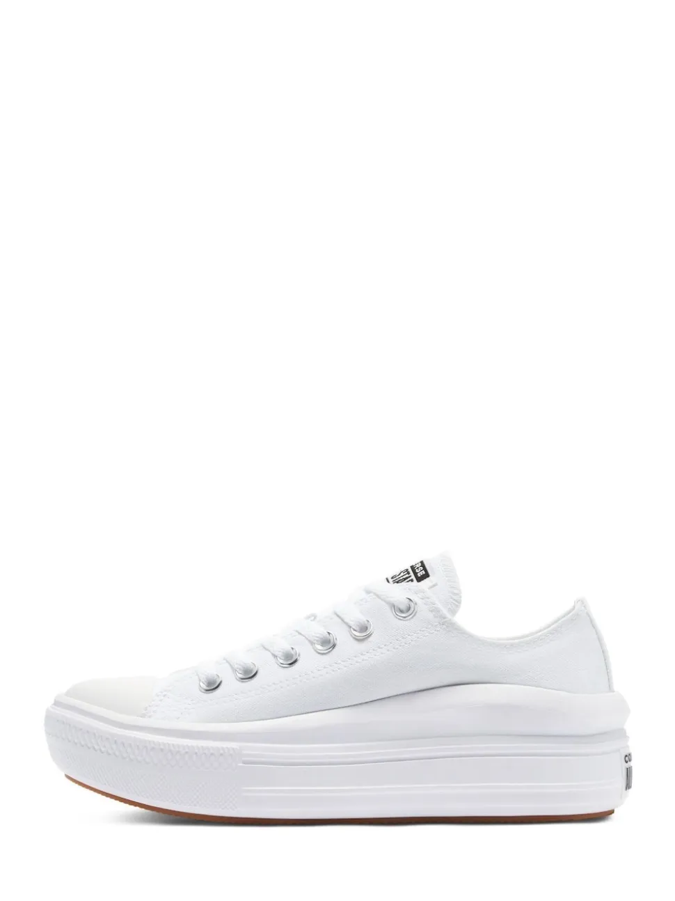 Wit - Converse All Star Move Chuck Ox sneakers met plateauzool