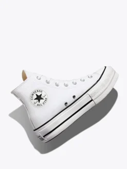Wit - Converse Lift - Bleke hoge sneakers met plateauzool