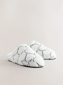 Wit - Heart Borg Mule Slippers
