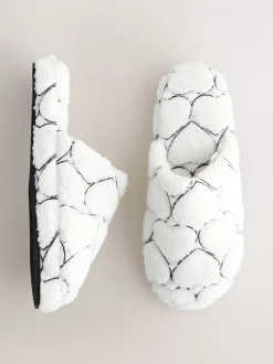 Wit - Heart Borg Mule Slippers