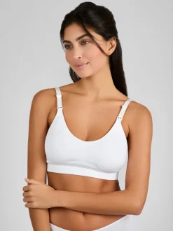 Wit - JoJo Maman Bébé Emma-Jane Padded Seamless Maternity & Nursing Bra