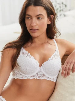 Wit - Kanten ultieme comfortabele beha