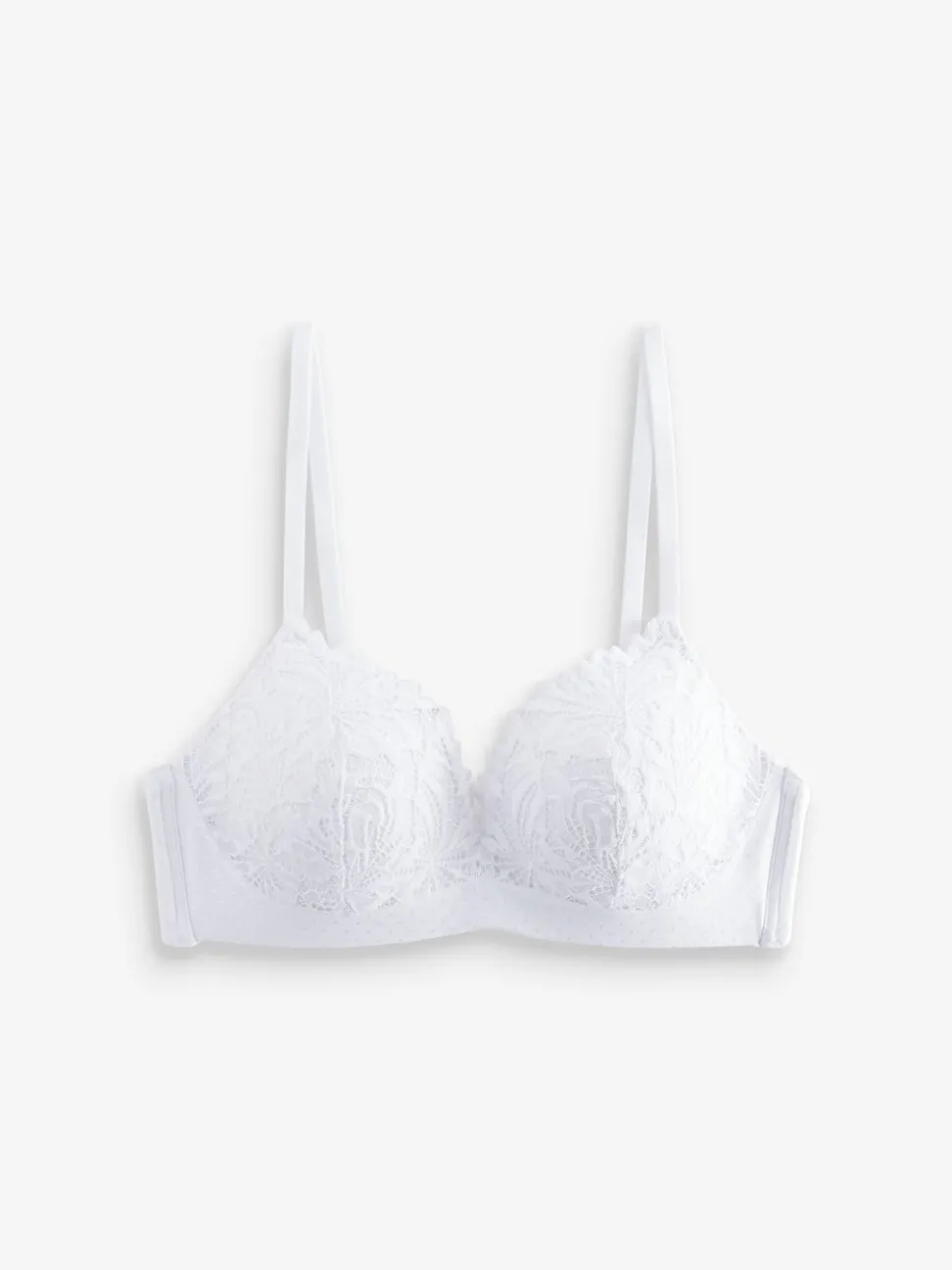 Wit - Kanten ultieme comfortabele beha