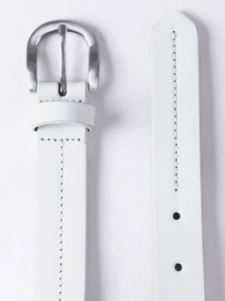 Wit - Lakeland Leather - Kendal - Leren riem