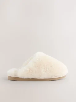 Wit - N. Premium Shearling Mule Premium Slippers