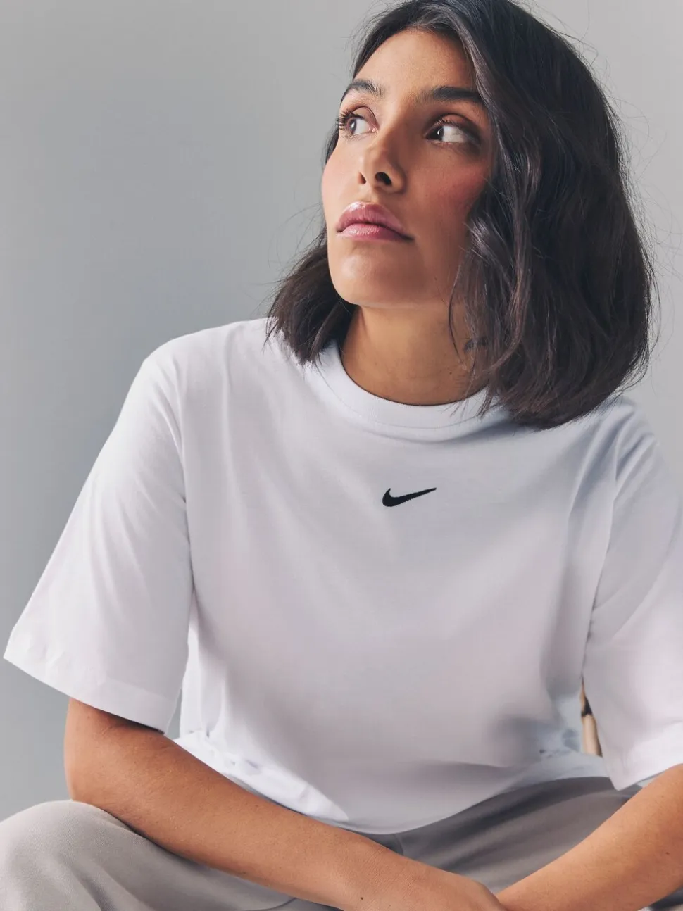 Wit - Nike Sportkleding Essential T-shirt