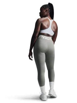 Wit - Nike Swoosh sportbeha met lichte ondersteuning