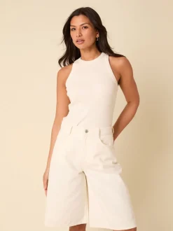 Wit - Nobodys Child Relaxed Cut Off Shorts