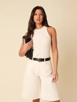 Wit - Nobodys Child Relaxed Cut Off Shorts