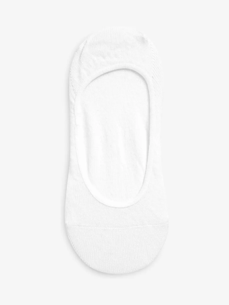 Wit - Set van 3 paar footsies met lage uitsnijding