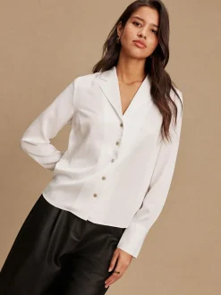 Wit - Soft Revere Collar Long Sleeve Shirt