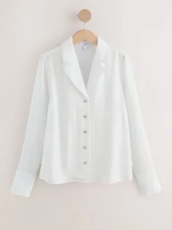 Wit - Soft Revere Collar Long Sleeve Shirt