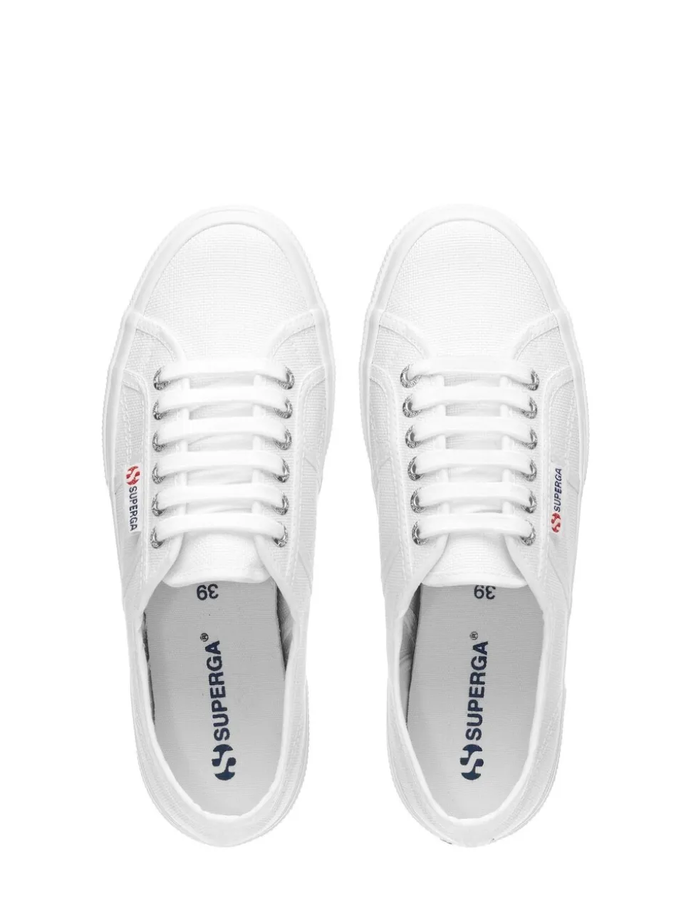 Wit - Superga 2750 Cotu canvas damessneakers