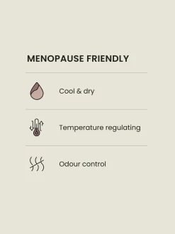 Wit - Verkoelende katoenen shorts voor de menopauze