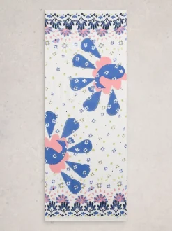 Wit - White Stuff Sophie sjaal met print